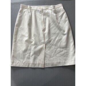 Marcello Sartoria Ivory Skirt Size 16 NWT
